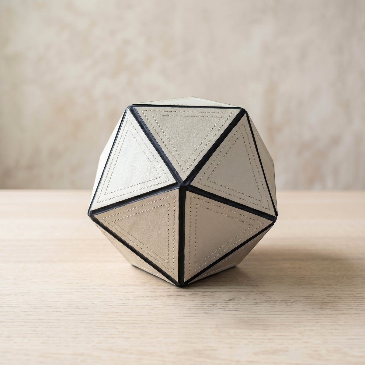Decor Objects Geometrical Ball - White - Daamaira Home and Living Ltd