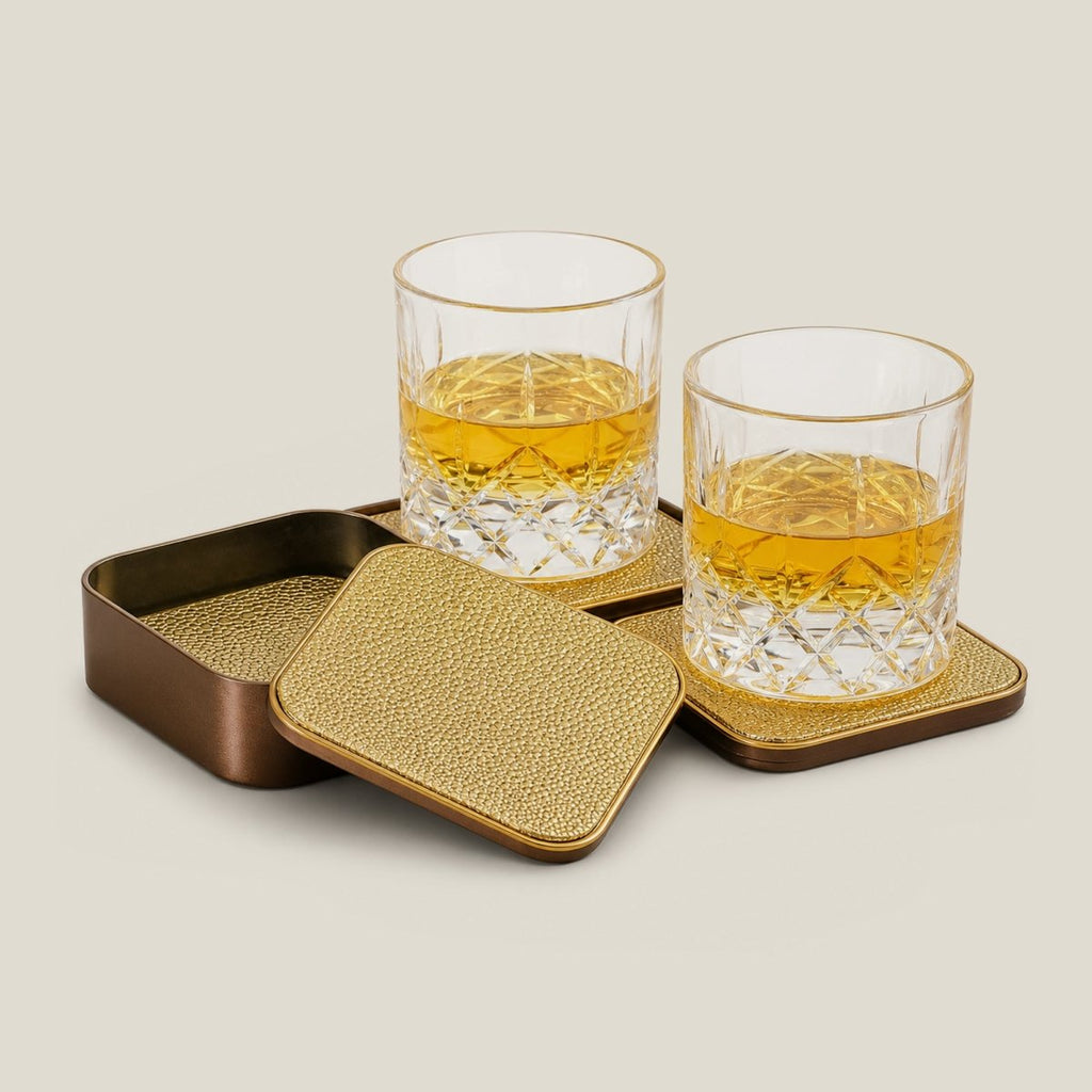 Coasters Golden Imperial Coasters - Daamaira Home and Living Ltd