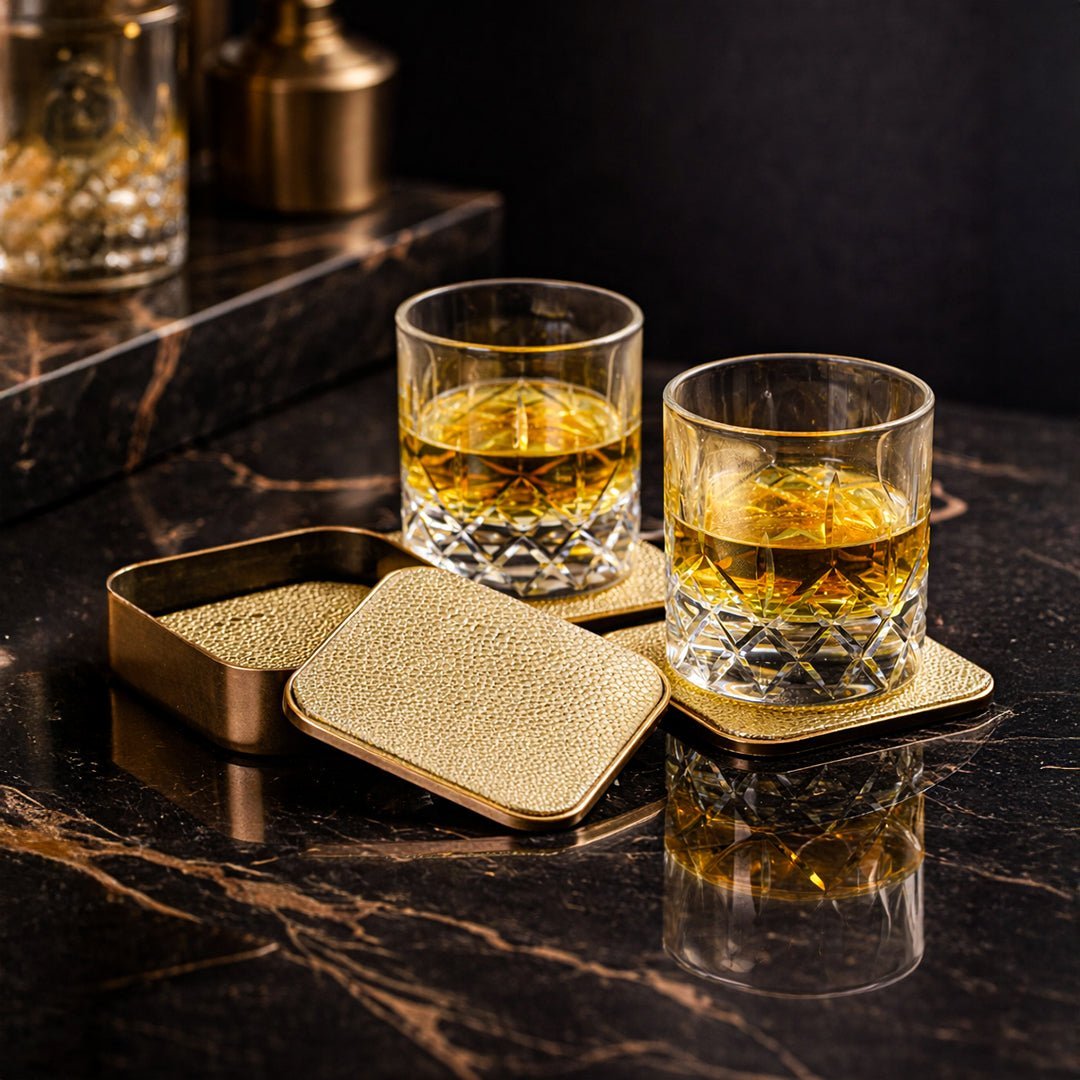 Coasters Golden Imperial Coasters - Daamaira Home and Living Ltd