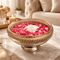 Decorative Bowls Golden Line Bowl - Daamaira Home and Living Ltd