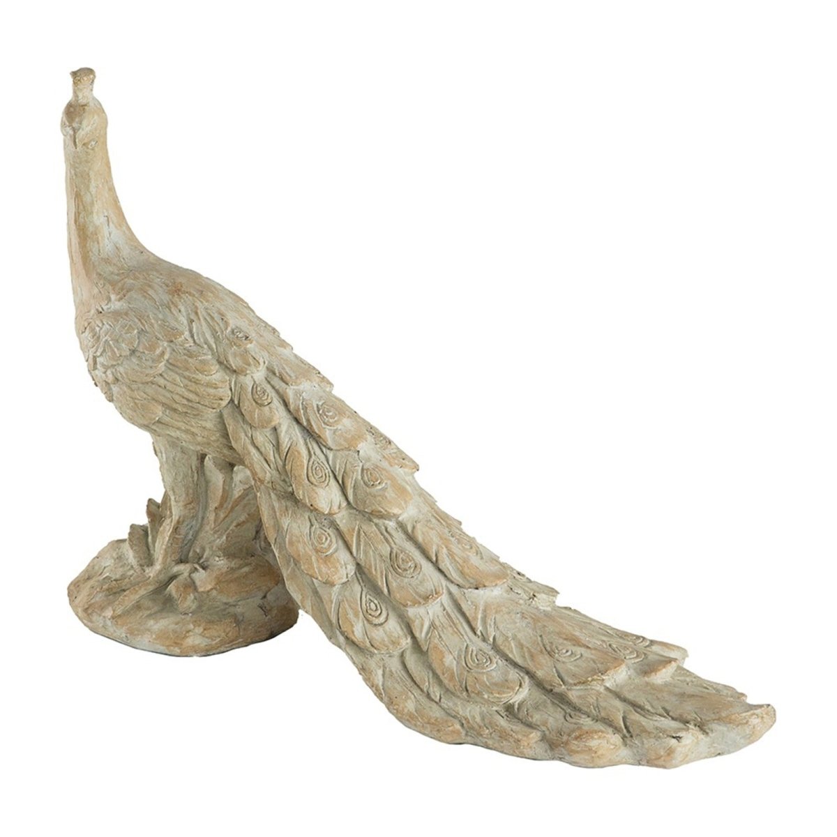 Sculptures & Figurines Grazing Peacock - Daamaira Home and Living Ltd