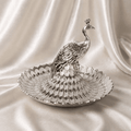 Heritage Peacock Decorative Tray Small - Daamaira Home and Living Ltd
