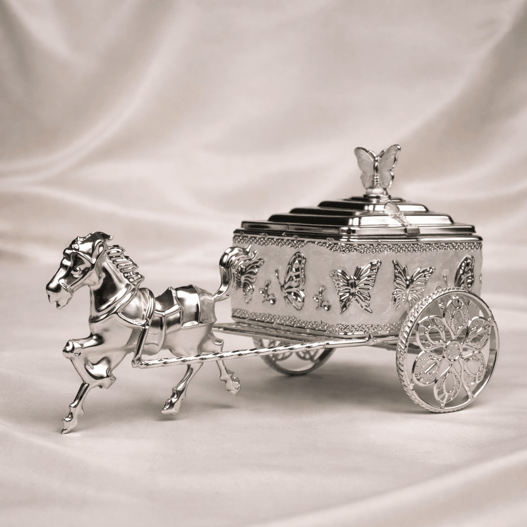 Horse Cart Decorative Gift Box - Daamaira Home and Living Ltd