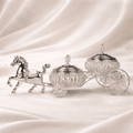 Horse Cart Double Bowl Serving Set - Daamaira Home and Living Ltd