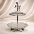 Horse Handle 2 - Tier Serving Stand - Daamaira Home and Living Ltd
