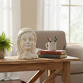 Sculptures & Figurines Japanese Head Statue - Daamaira Home and Living Ltd