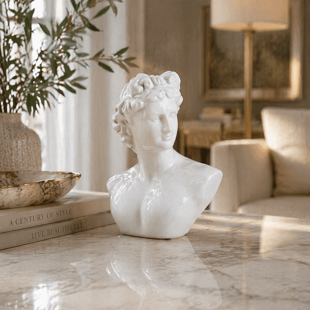 Sculptures & Figurines Julian Bust Statue - Large - Daamaira Home and Living Ltd