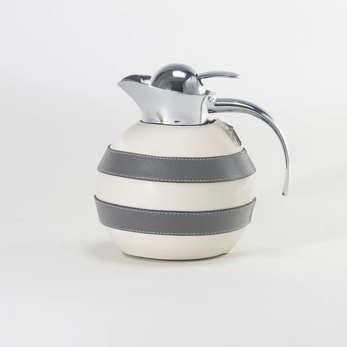 Water Jugs Leather Thermo Jug | Beige & Grey - Daamaira Home and Living Ltd