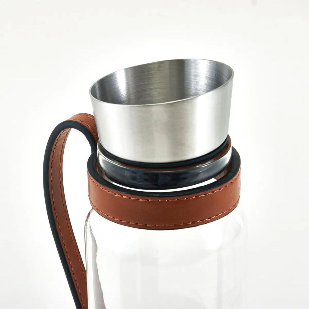 Water Jugs Leather Water Jug With Cups - Daamaira Home and Living Ltd