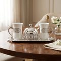 Luxe Tea Gift Set Peach Coral Peach - Daamaira Home and Living Ltd