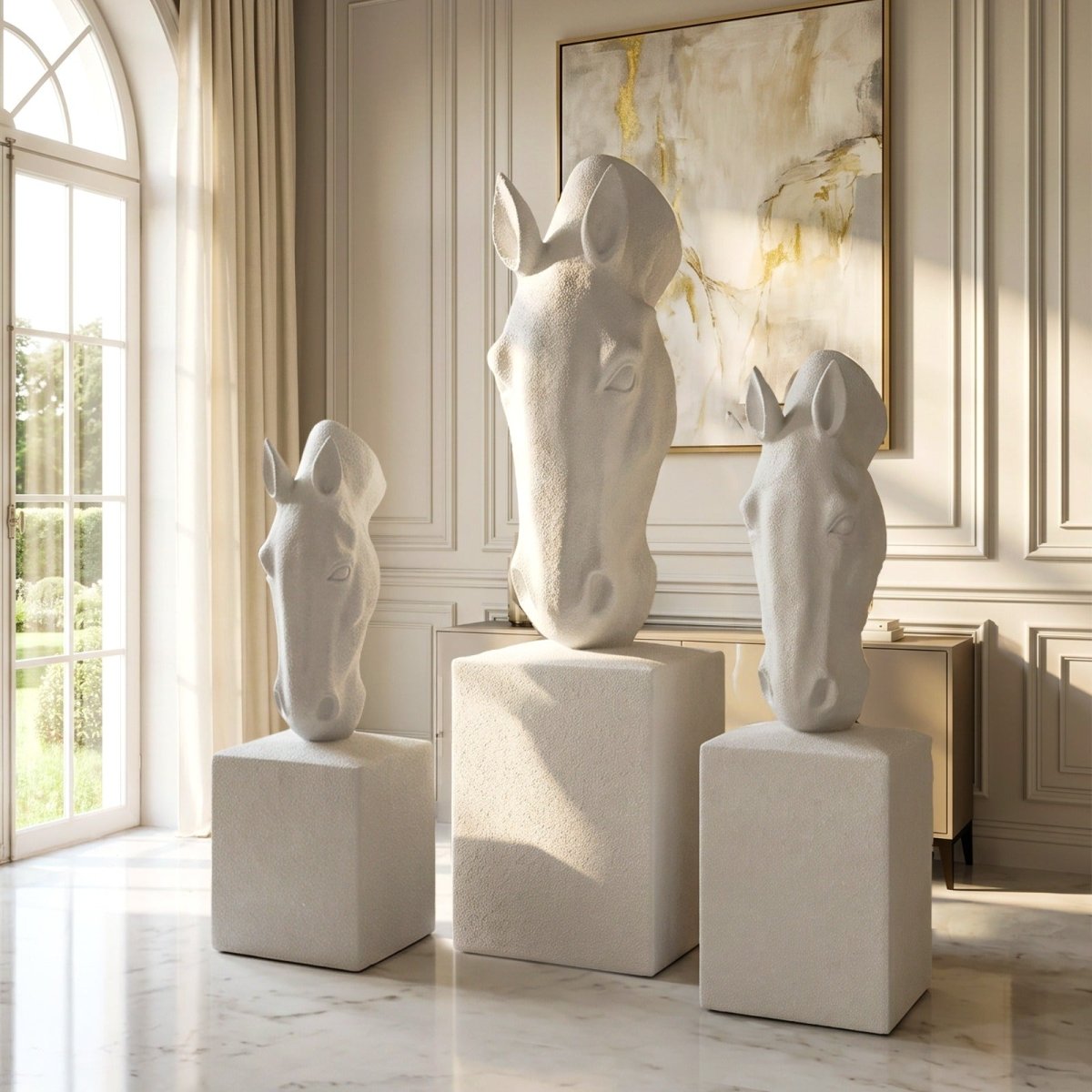 Majestic Horse Head Planter - Large (193cm) - Daamaira Home and Living Ltd