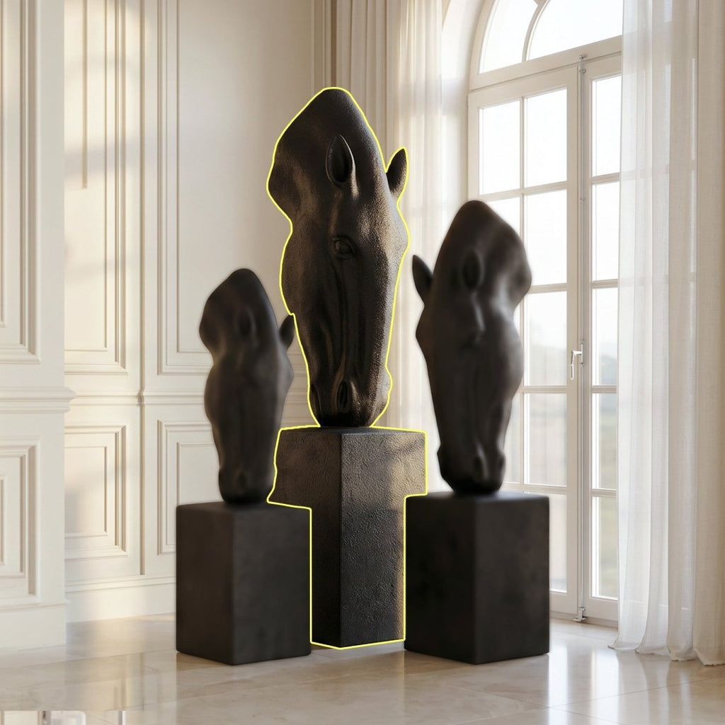 Majestic Horse Head Planter - Large (193cm) - Daamaira Home and Living Ltd