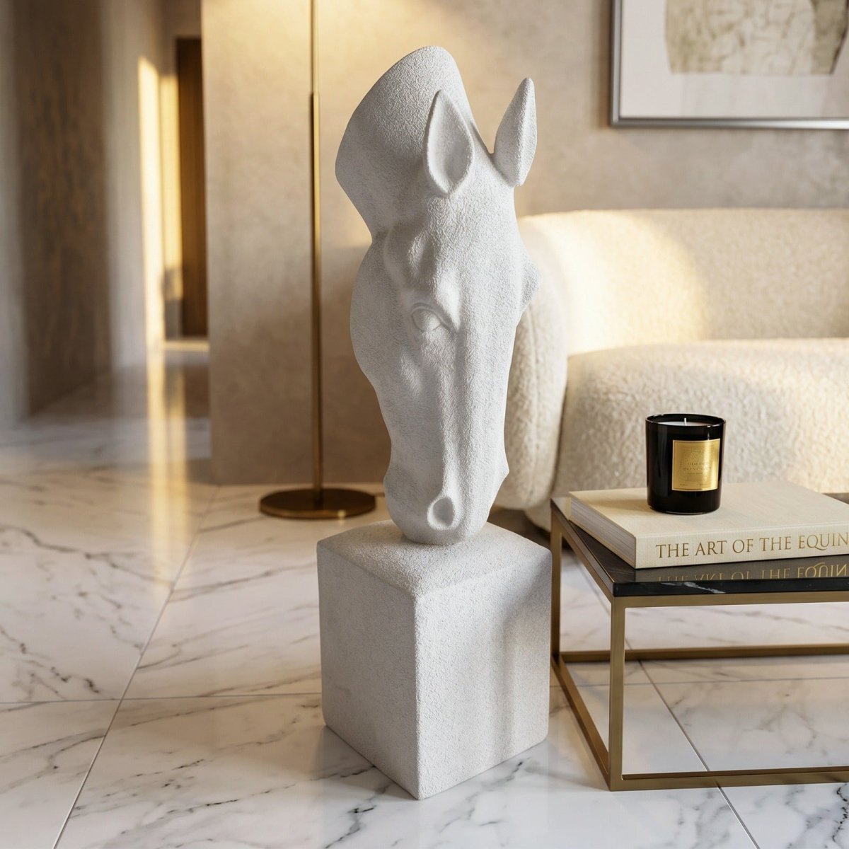 Majestic Horse Head Planter - Small (104cm) - Daamaira Home and Living Ltd