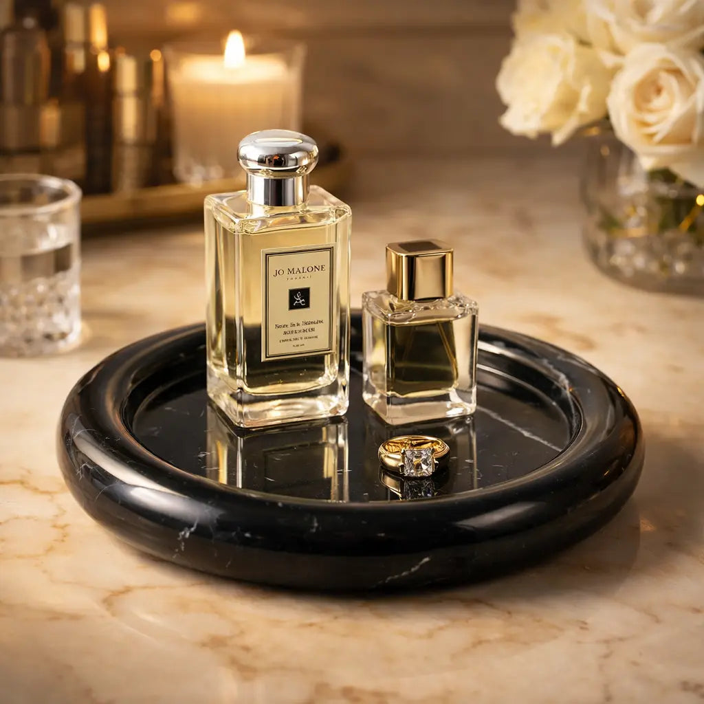 Serving Tray Marble Serving Platter/Tray - Daamaira Home and Living Ltd