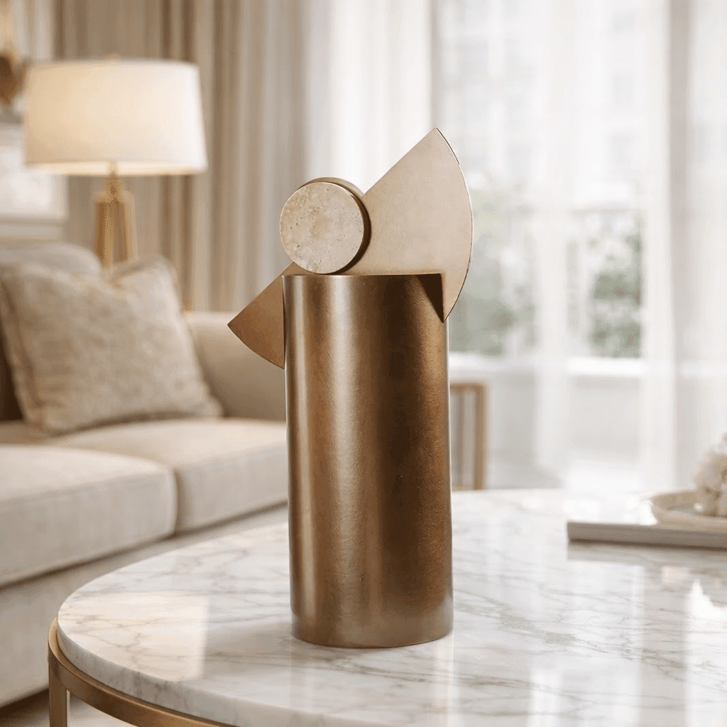 Vases Marfil Abstract Luxury Flower Vase - Daamaira Home and Living Ltd