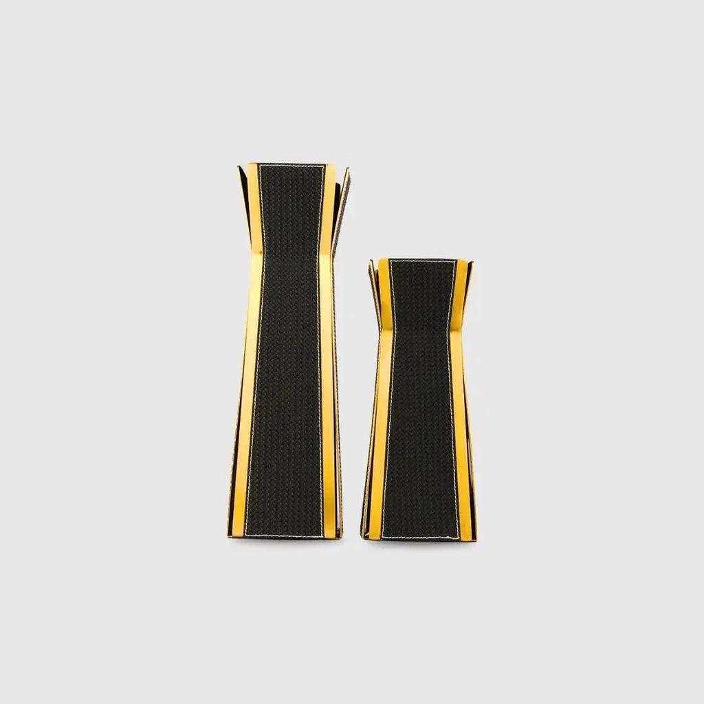 Vases Nordic Flower Vase – Dark Brushed Gold Small - Daamaira Home and Living Ltd