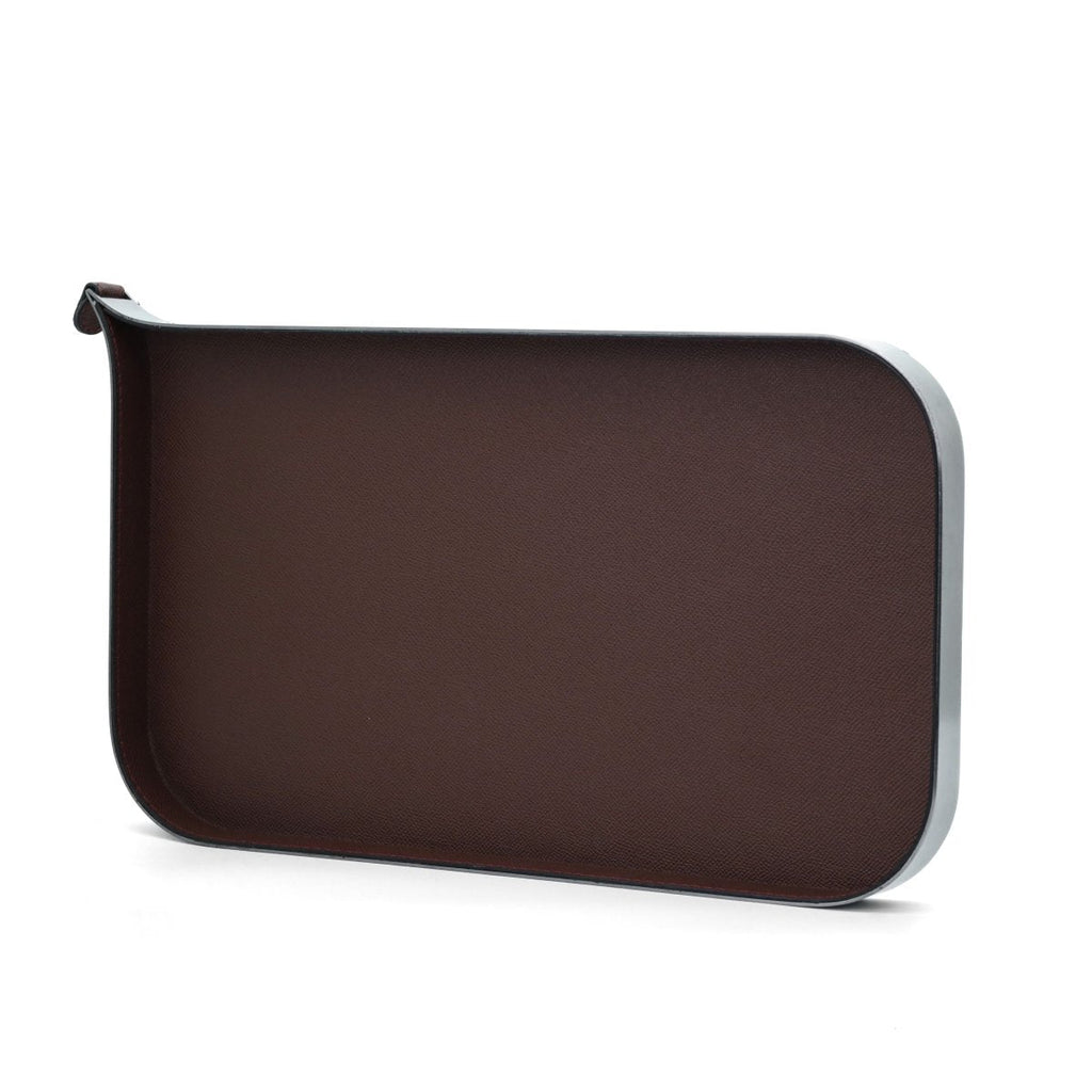 Organiser Tray Nordic Vanity/Serving Tray - Smoke Grey And Brown Large - Daamaira Home and Living Ltd