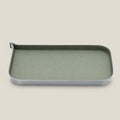 Organiser Tray Nordic Vanity/Serving Tray - Smoke Grey And Olive Green Small - Daamaira Home and Living Ltd