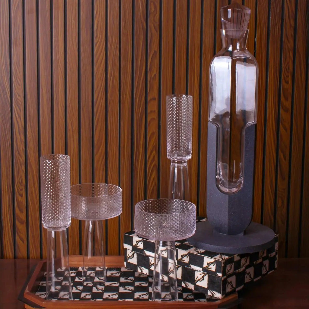 Vases Nordic Wine Decanter & Glass Set - Daamaira Home and Living Ltd