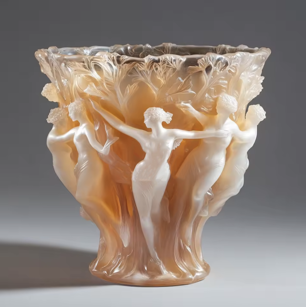 ÉCLAT des DRYADES – Radiance of the Tree Nymphs Vase