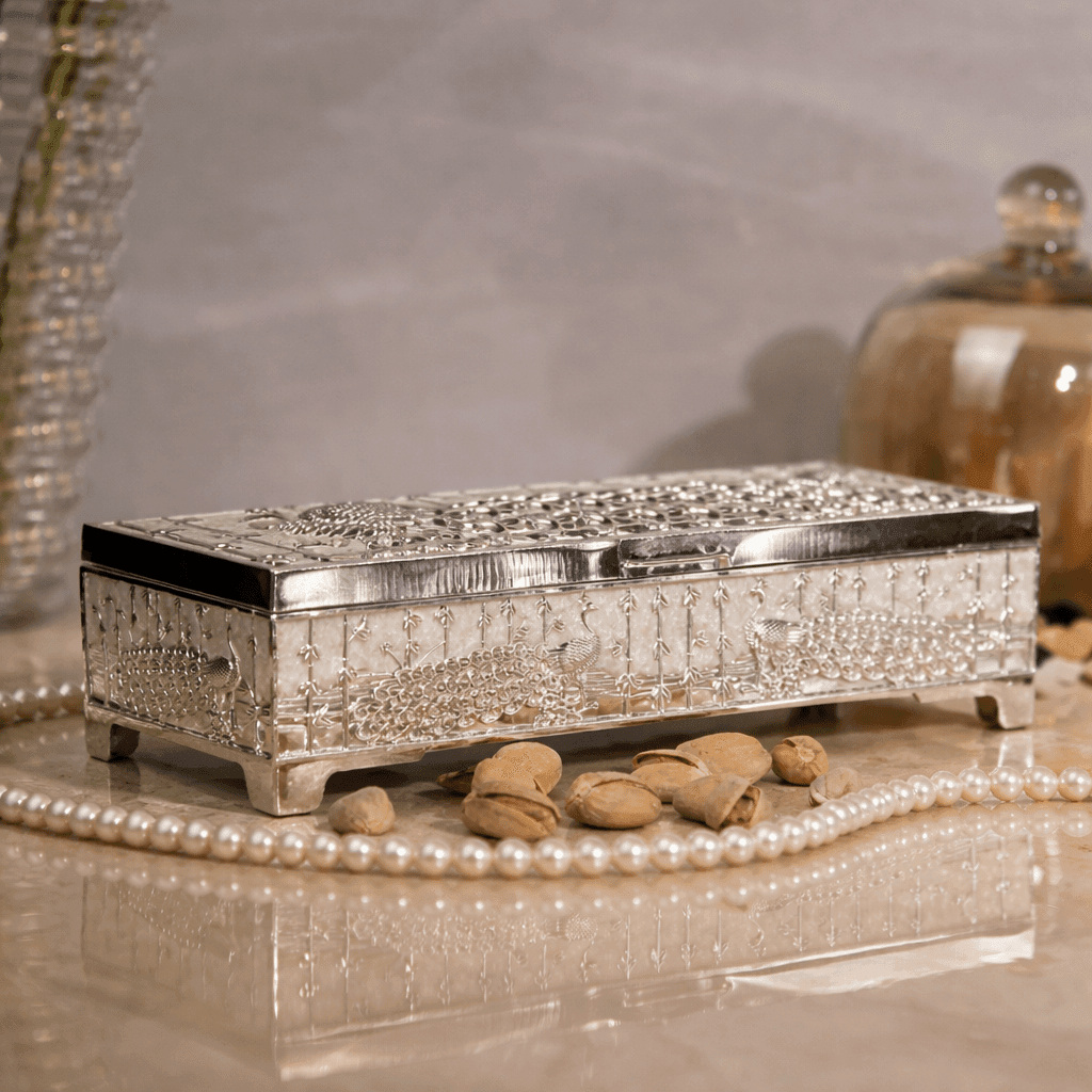 Peacock Dry Fruit Box - Daamaira Home and Living Ltd