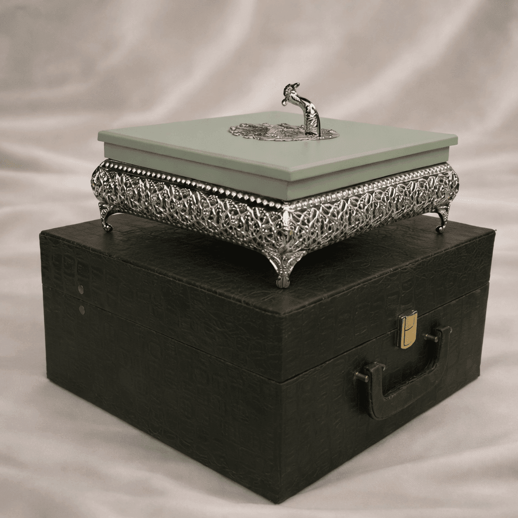 Peacock Gift Box with Case - Daamaira Home and Living Ltd