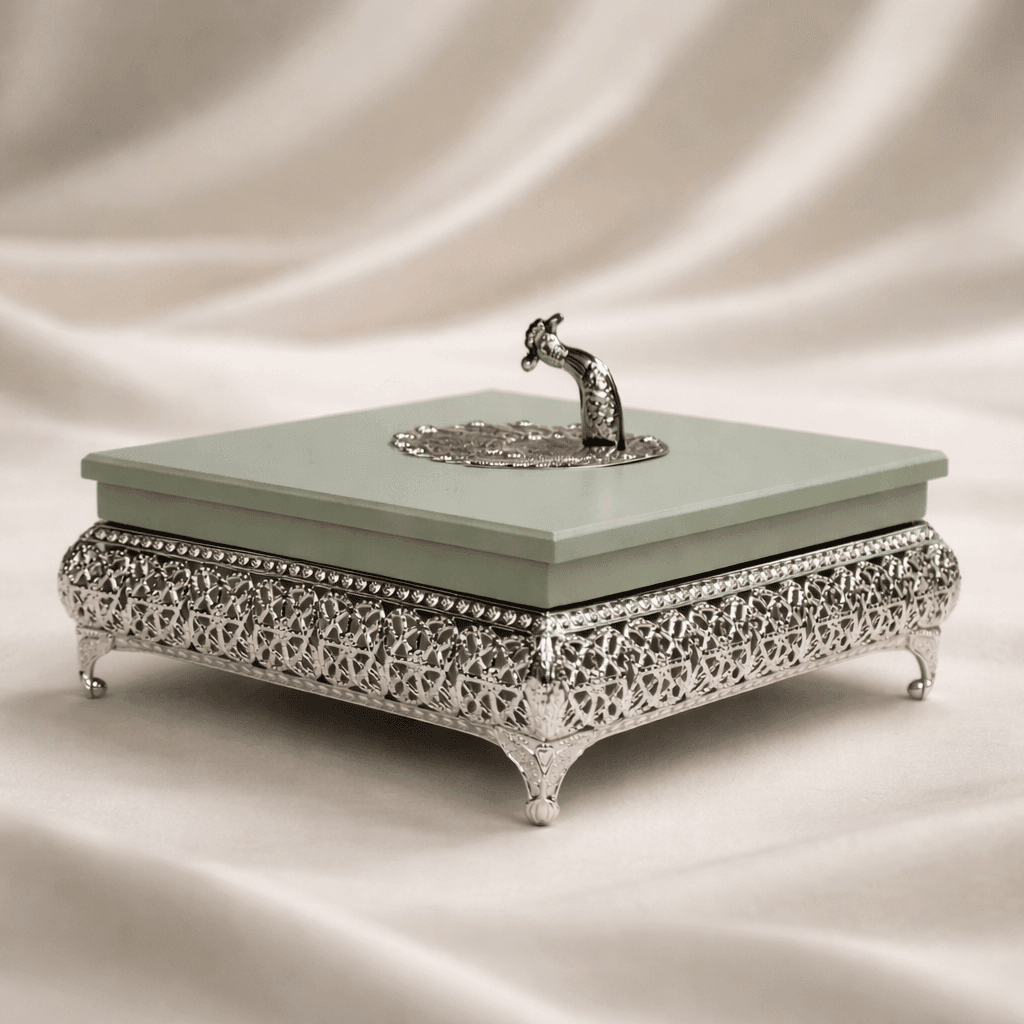 Peacock Gift Box with Case - Daamaira Home and Living Ltd