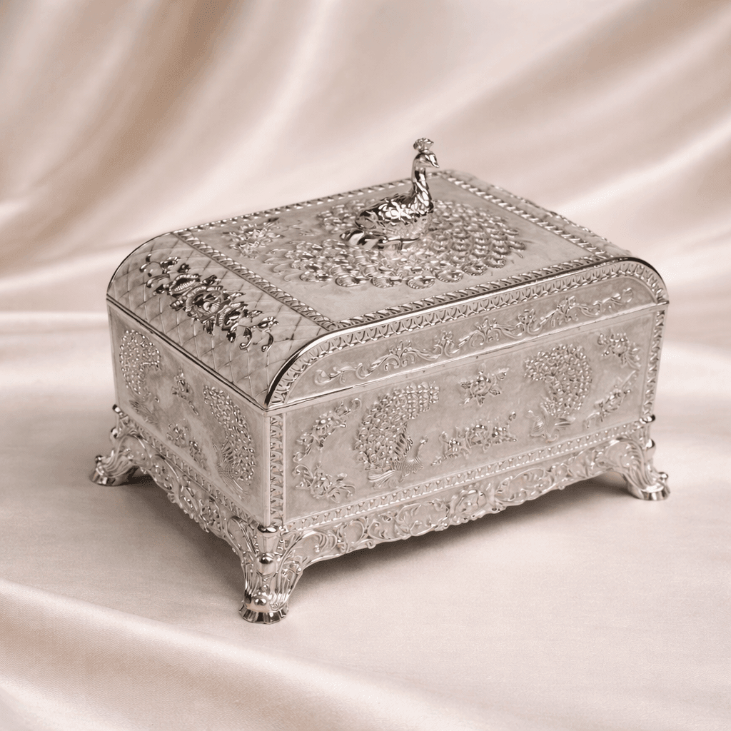 Peacock Luxury Storage Box - Daamaira Home and Living Ltd