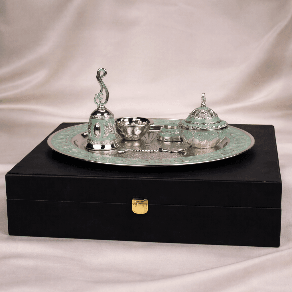 Pooja Thali Set with Accessories - Daamaira Home and Living Ltd