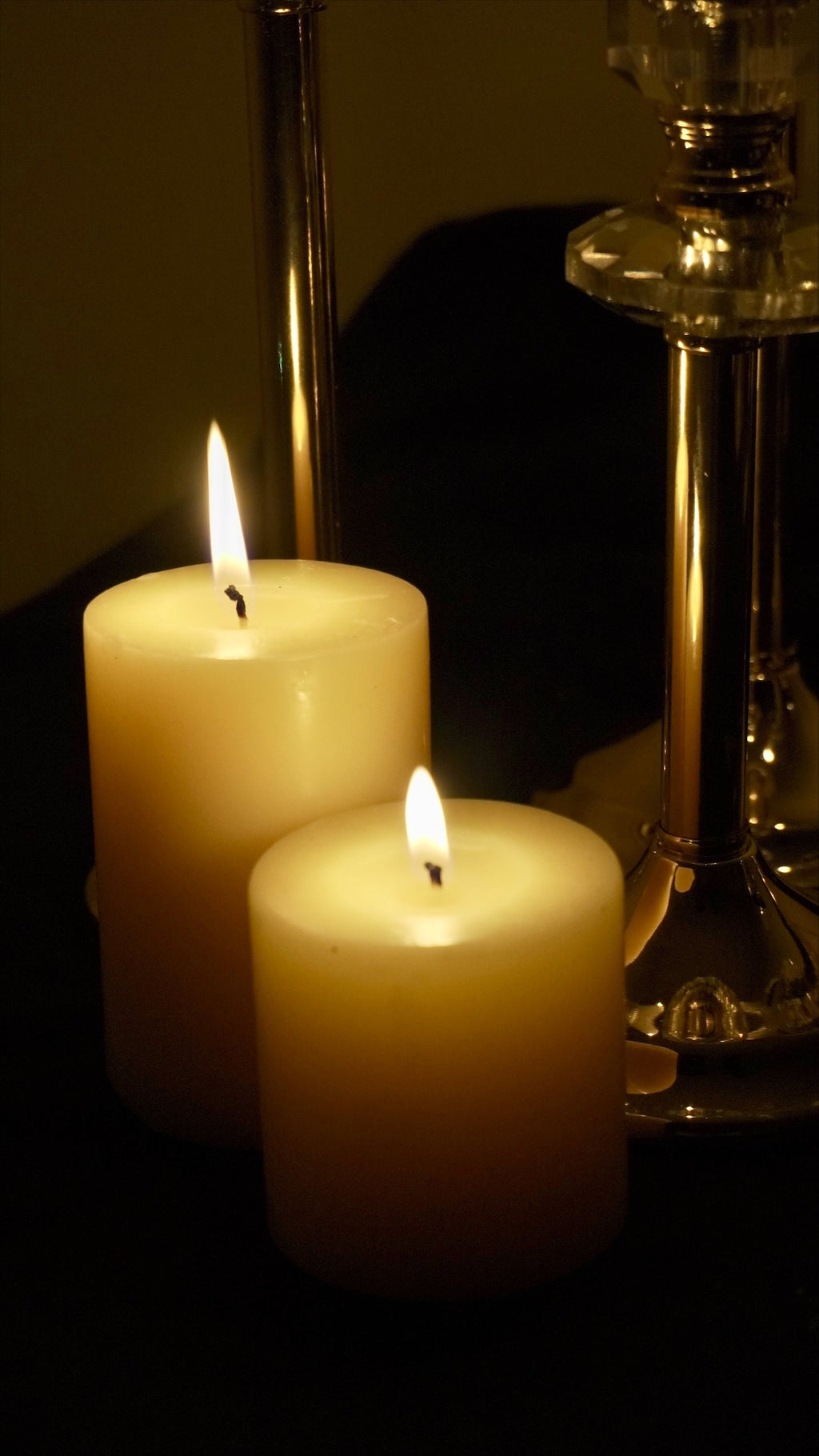 DIAMANT Sur Or" – DIAMOND ON GOLD CANDLE HOLDER