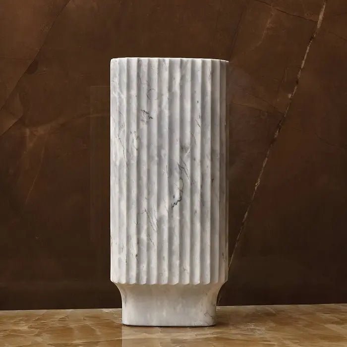 Vases Python Grey Luxury Flower Vase - Daamaira Home and Living Ltd