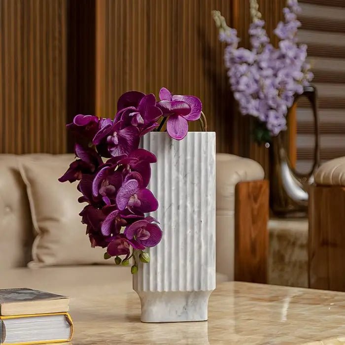 Vases Python Grey Luxury Flower Vase - Daamaira Home and Living Ltd