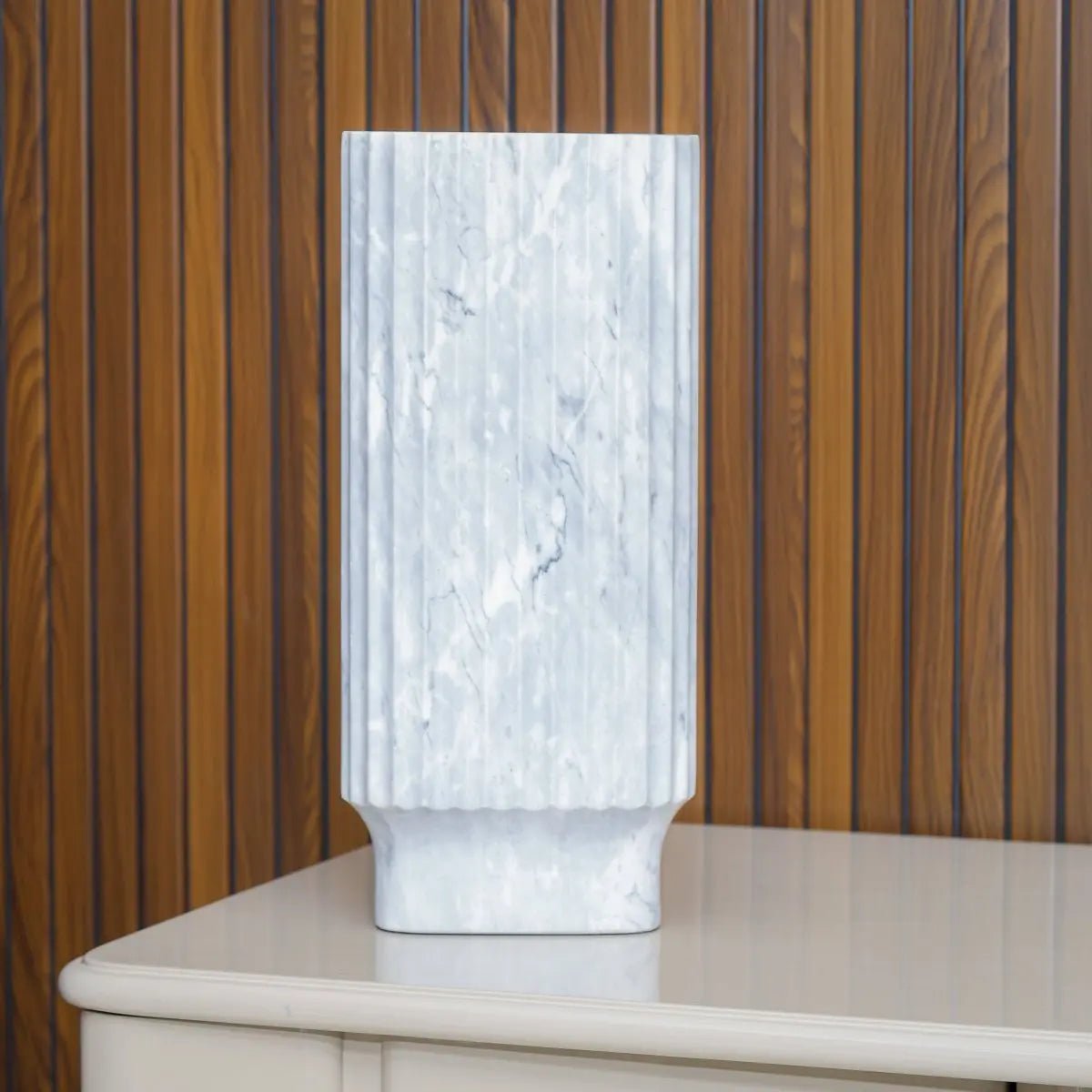 Vases Python Grey Luxury Flower Vase - Daamaira Home and Living Ltd