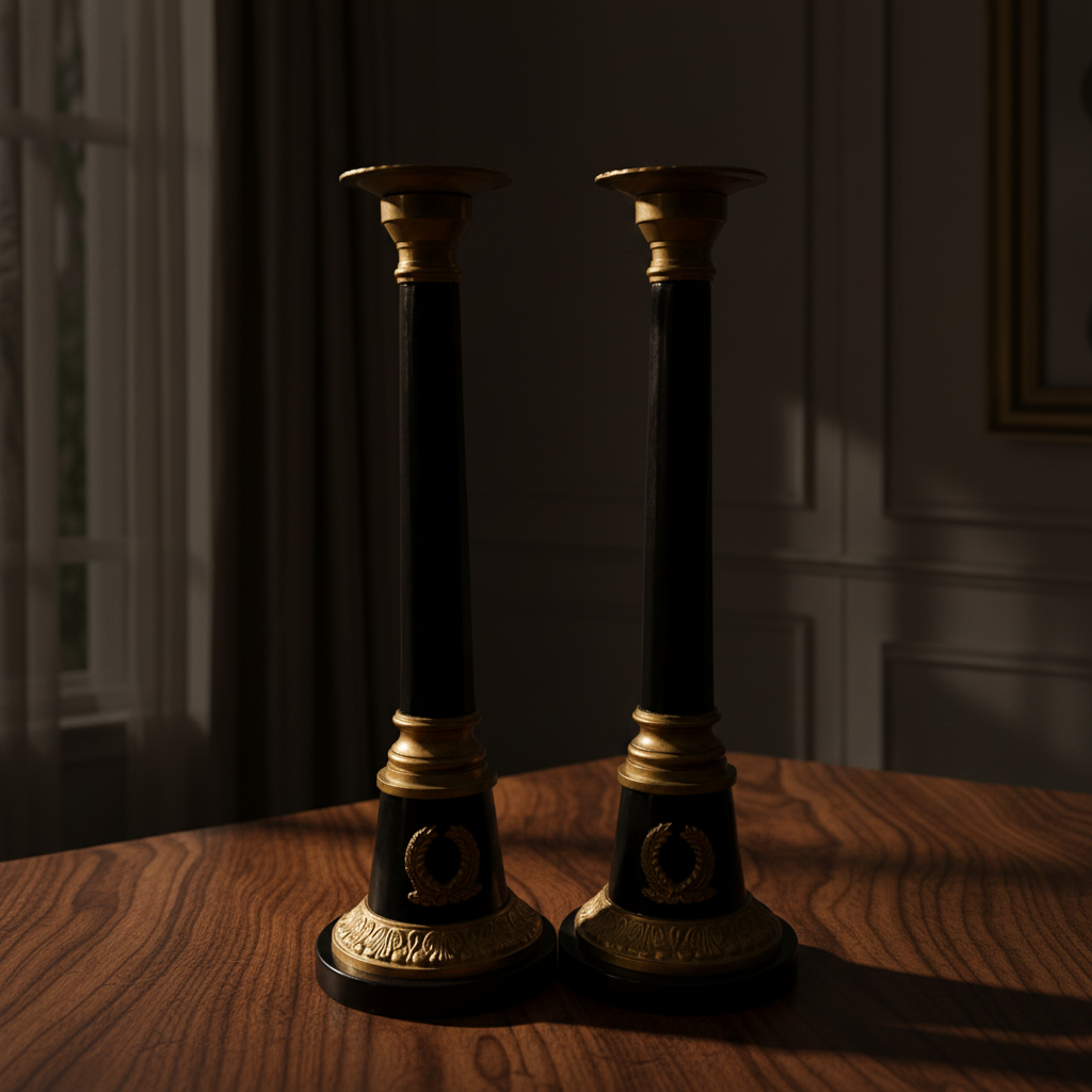 Regal Candle Stand - set of 2