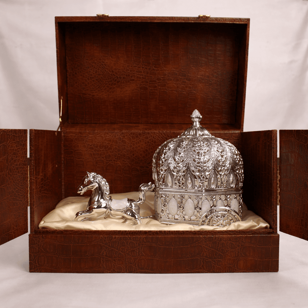 Royal Dome Horse Cart Gift Decor - Daamaira Home and Living Ltd