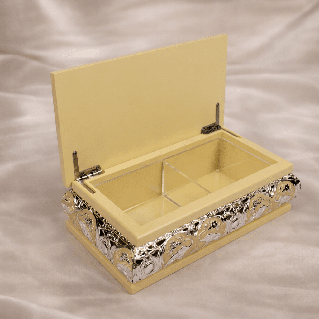 Royal Elephant Lid Dry Fruit Box - Daamaira Home and Living Ltd