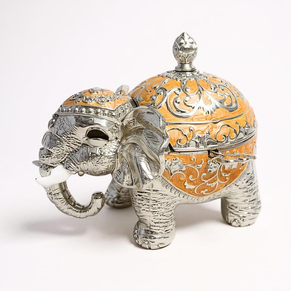 Royal Elephant Trinket Box - Daamaira Home and Living Ltd
