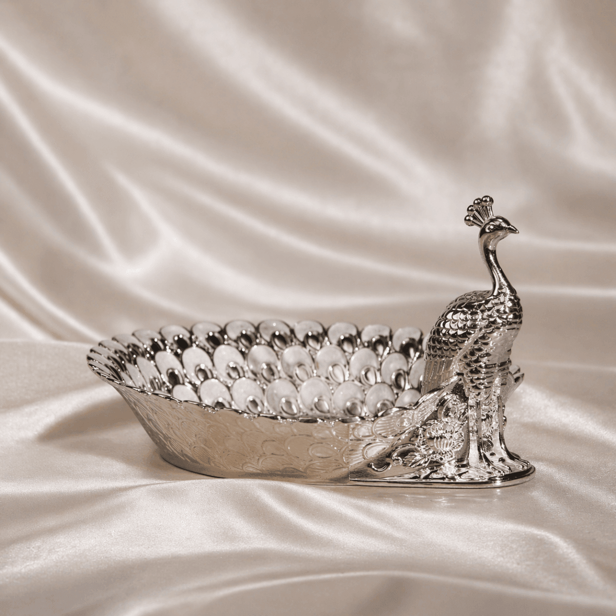 Royal Peacock Decorative Bowl - Daamaira Home and Living Ltd