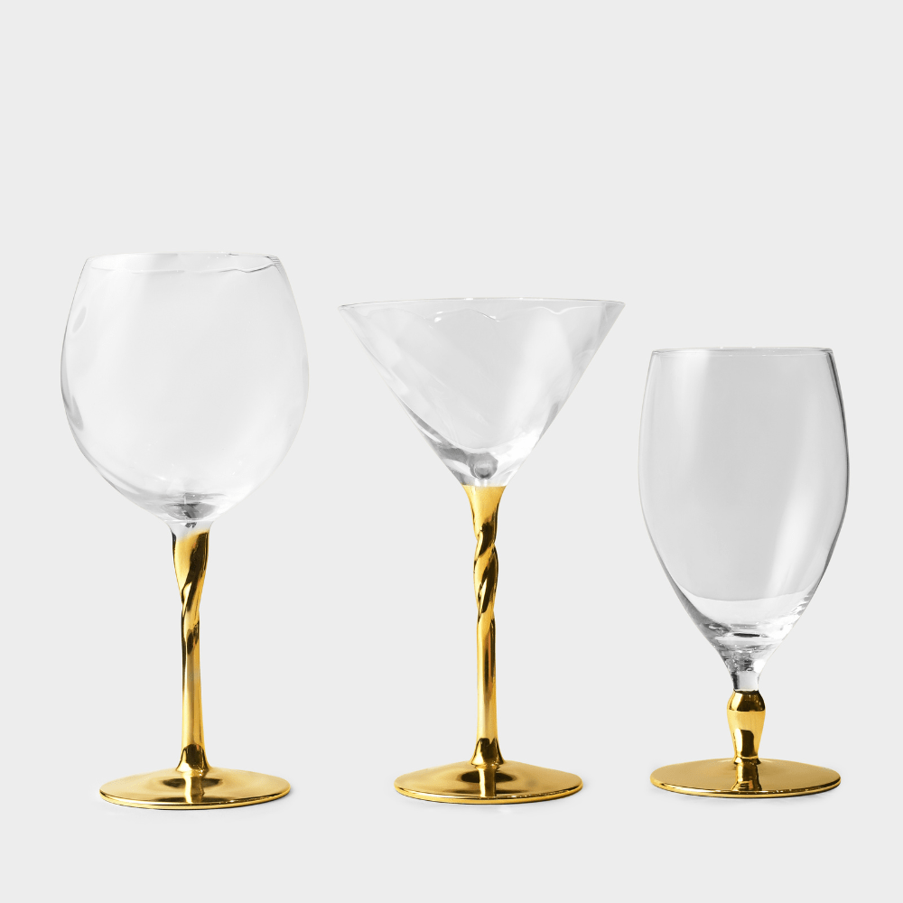 Drinking Glasses Royal Set Of 4 Beer Glasses - Daamaira Home and Living Ltd