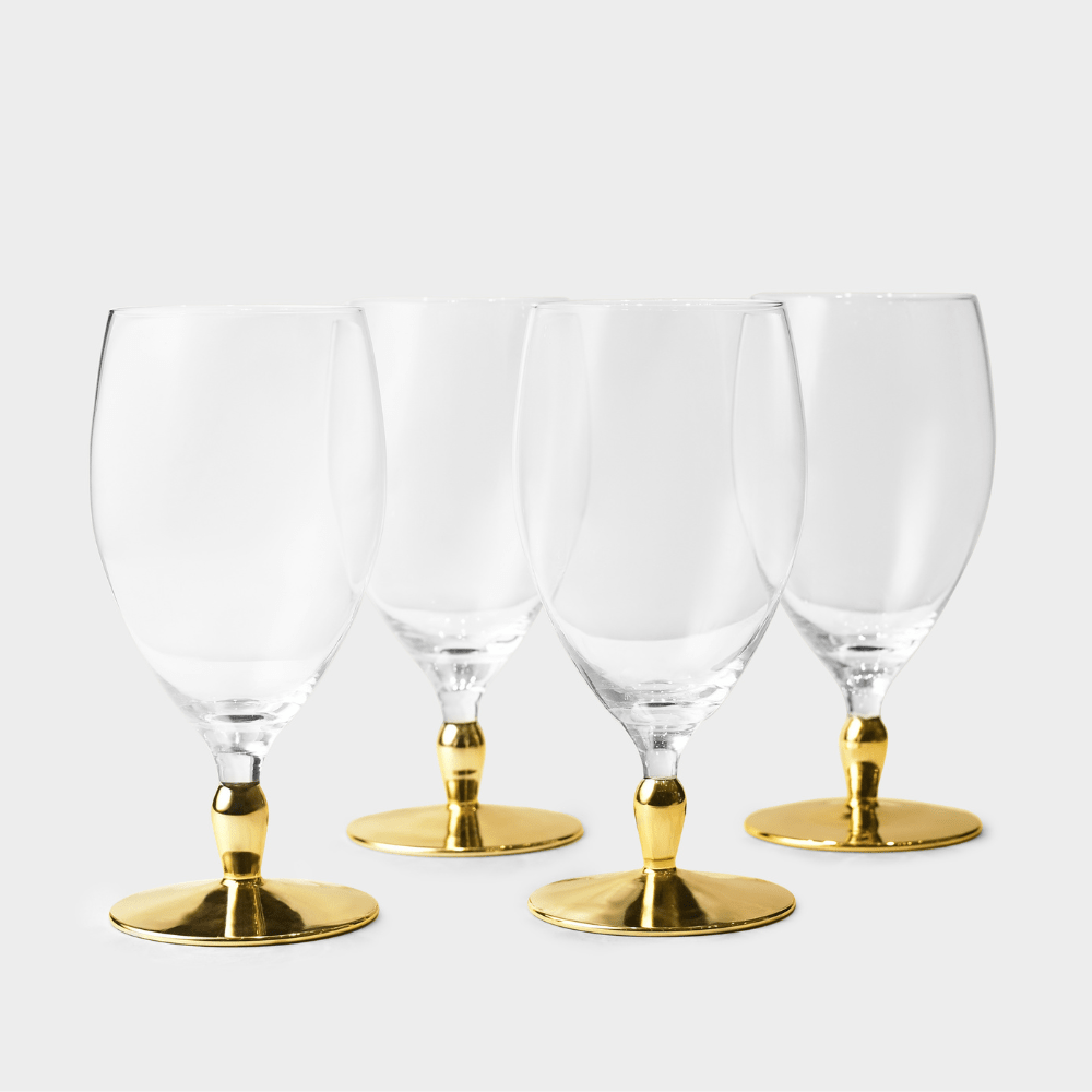 Drinking Glasses Royal Set Of 4 Beer Glasses - Daamaira Home and Living Ltd