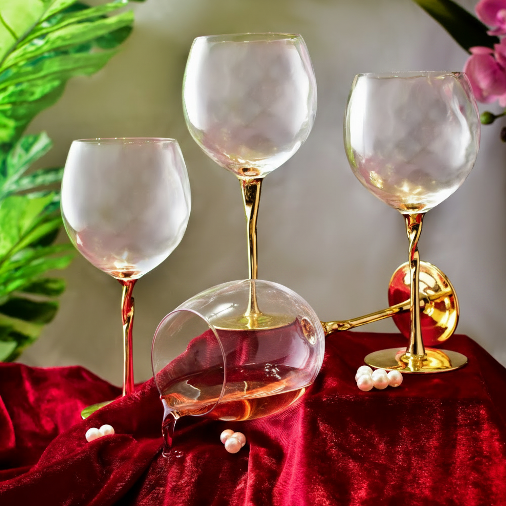 Drinking Glasses Royal Set Of 4 G&T Glasses - Daamaira Home and Living Ltd