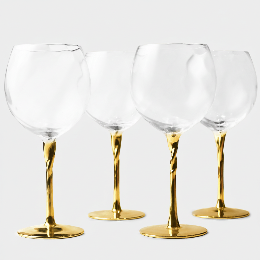 Drinking Glasses Royal Set Of 4 G&T Glasses - Daamaira Home and Living Ltd