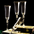 Drinking Glasses Royale Set Of 4 Champagne Flutes with Gift Box - Daamaira Home and Living Ltd