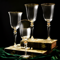 Drinking Glasses Royale Set Of 4 Wine Glasses with Gift Box - Daamaira Home and Living Ltd