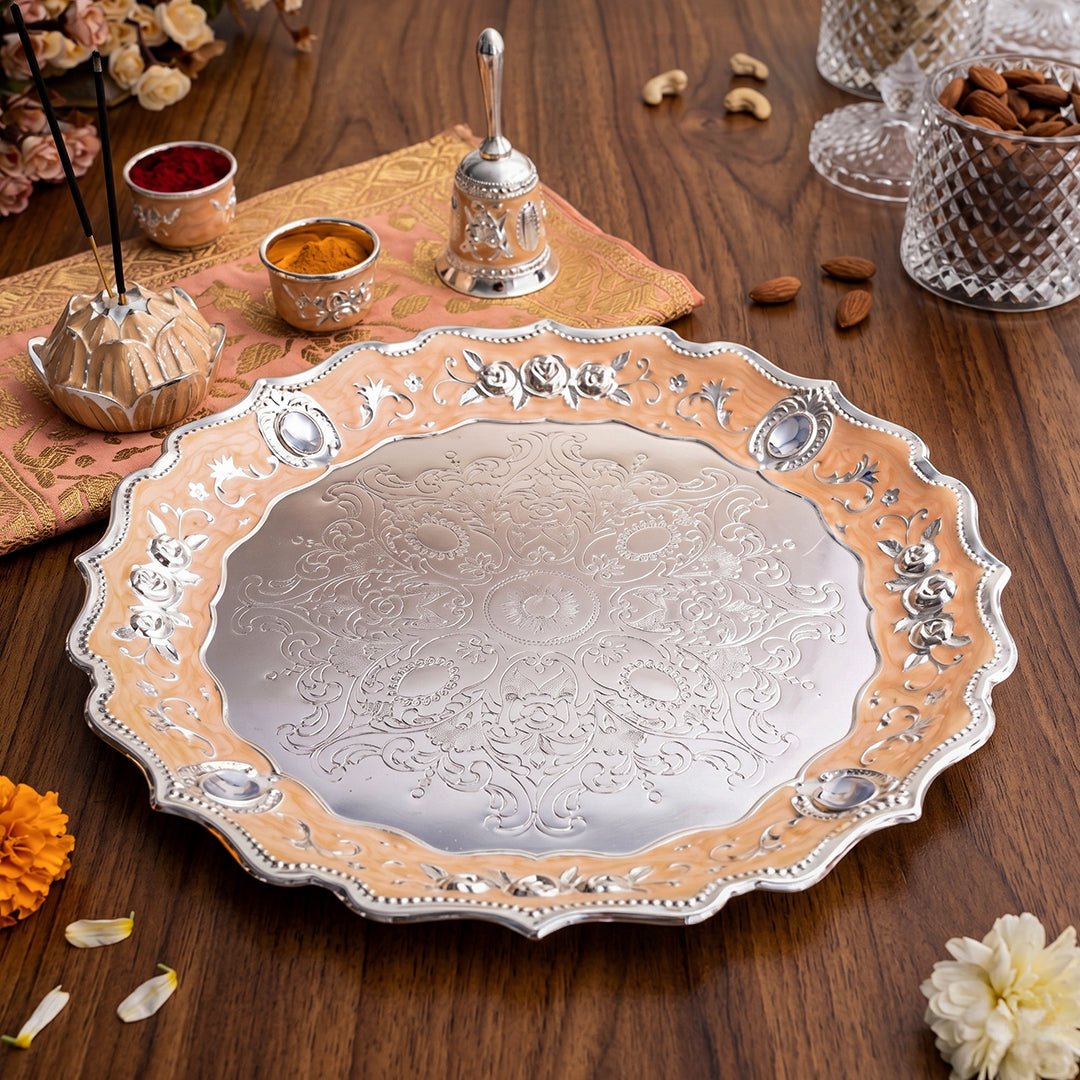 Sacred Luxe Thali - Daamaira Home and Living Ltd