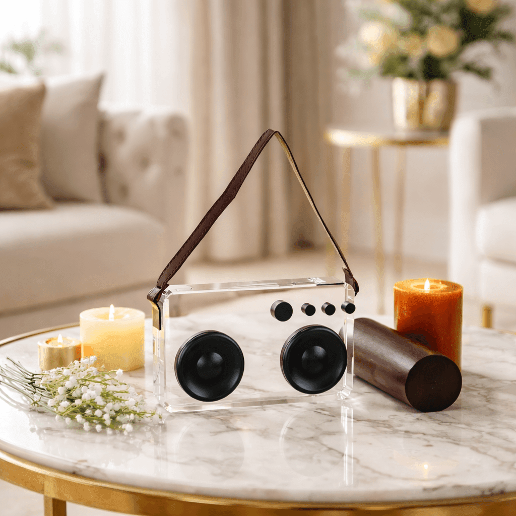 Decor Objects Scandinavian Soundbox Decor Object - Daamaira Home and Living Ltd