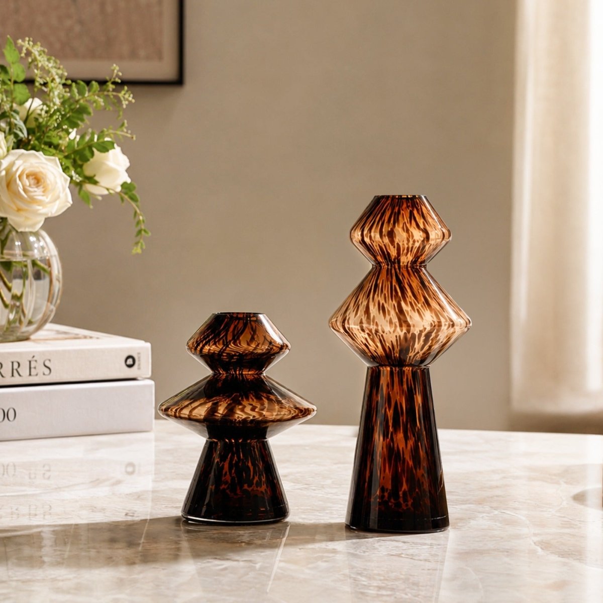 Vases Serene Luxury Flower Vase - Daamaira Home and Living Ltd