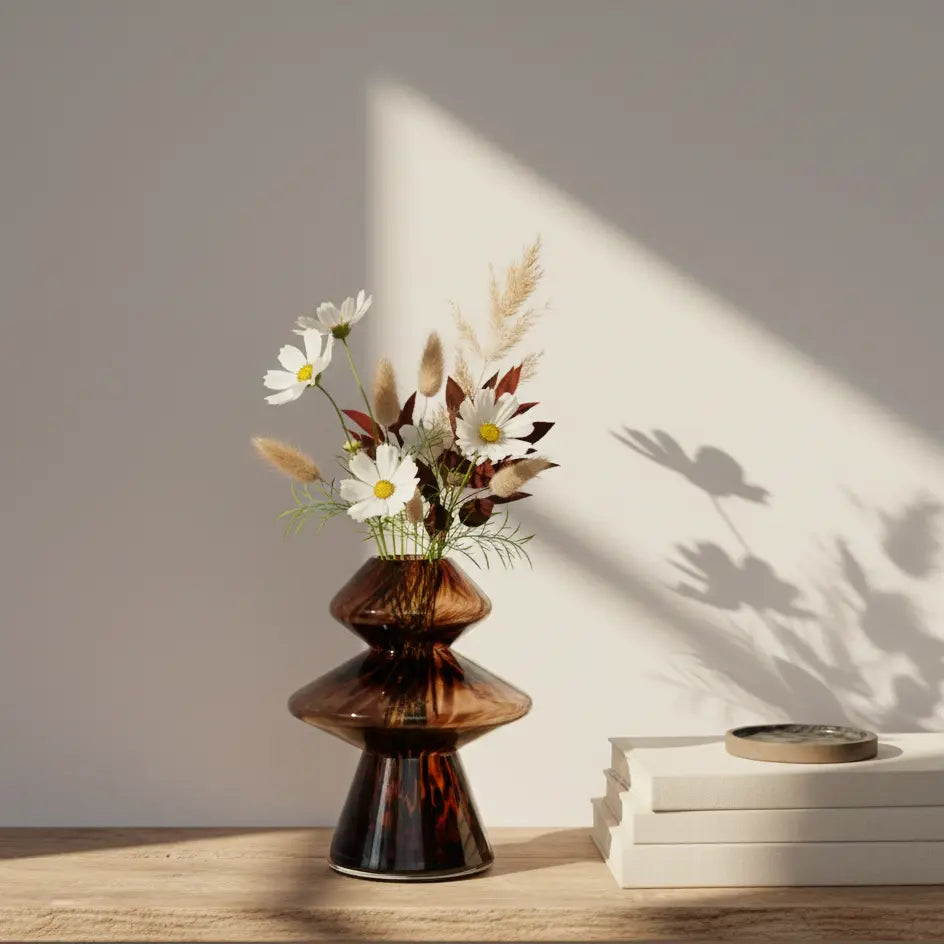 Vases Serene Stout Luxury Flower Vase - Daamaira Home and Living Ltd