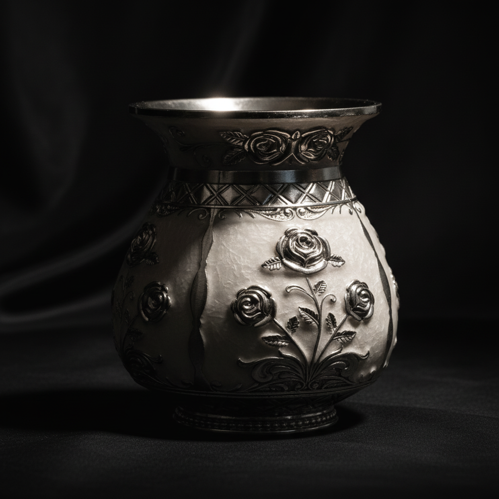 Silver Bloom Kalash