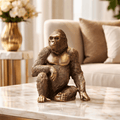 Sculptures & Figurines Sitting Gorilla - Daamaira Home and Living Ltd